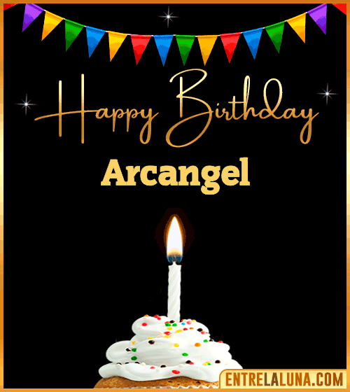 GiF Happy Birthday Arcangel